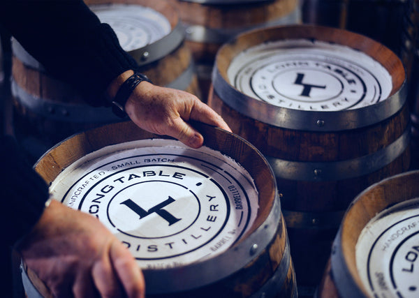 Artisinal Craft Premium Barrel Aged Gin akvavit and rum aged in bourbon barrels