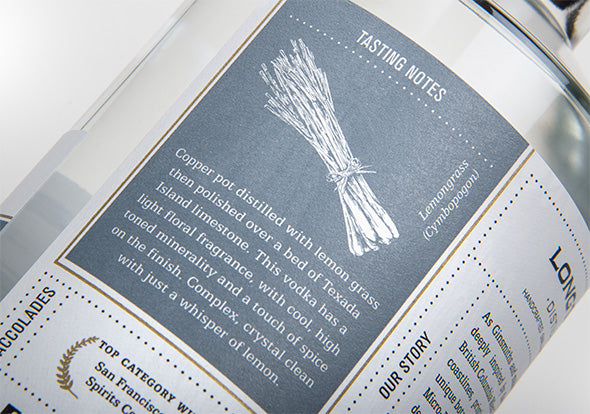 Long Table Distillery Texada Vodka