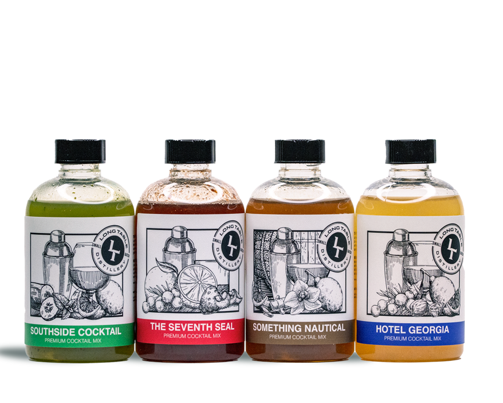 Cocktail Syrups Long Table Distillery
