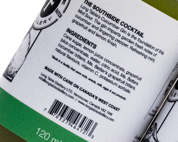 Long Table Distillery  Cocktail Mixes Kit