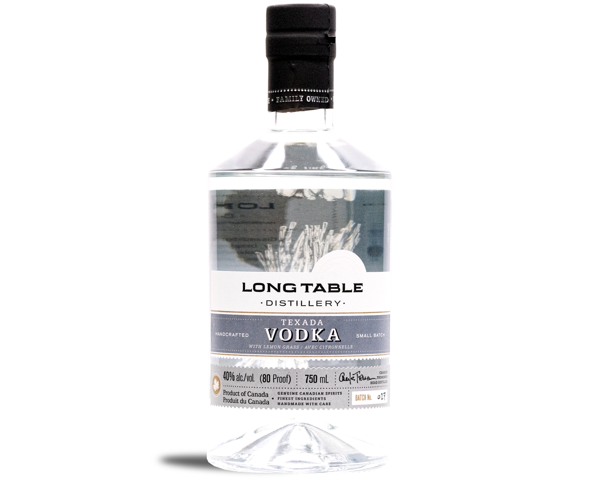 Long Table Distillery Texada Vodka - The Whisky Exchange - View #9